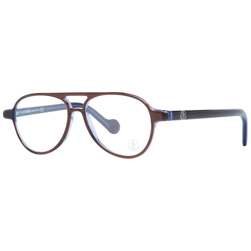 Moncler Brown Men Optical Frames