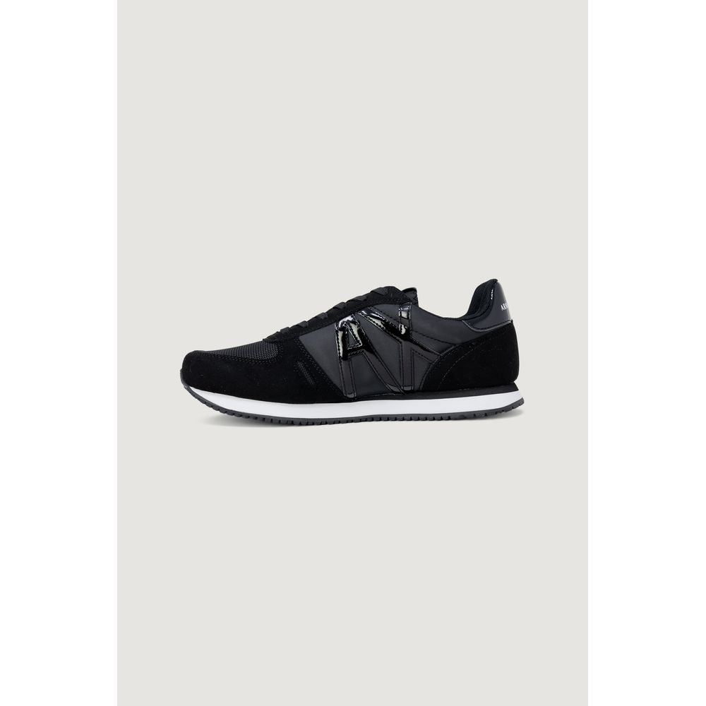 Armani Exchange Black Polyester Sneaker