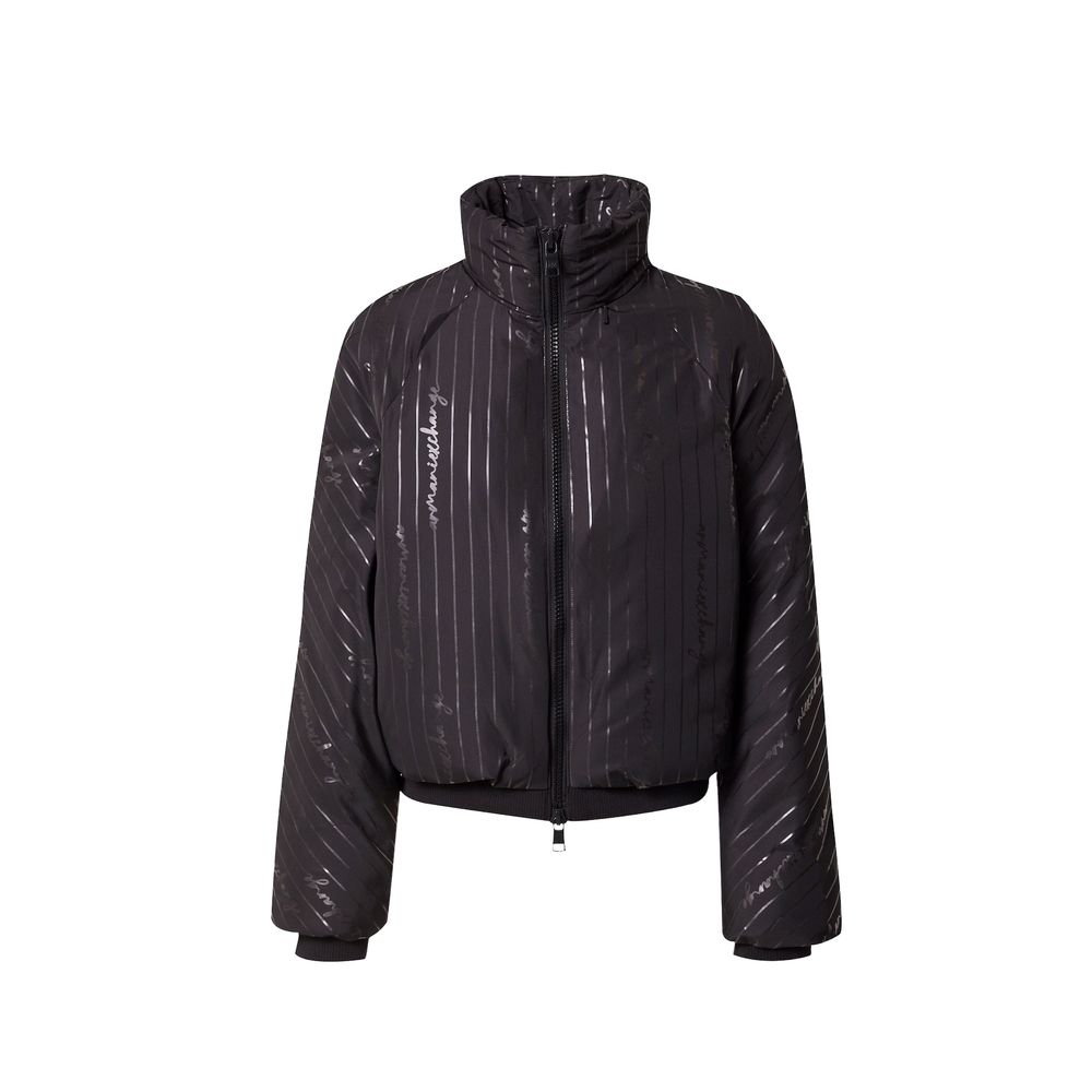 Armani Exchange Black Polyester Jackets & Coat