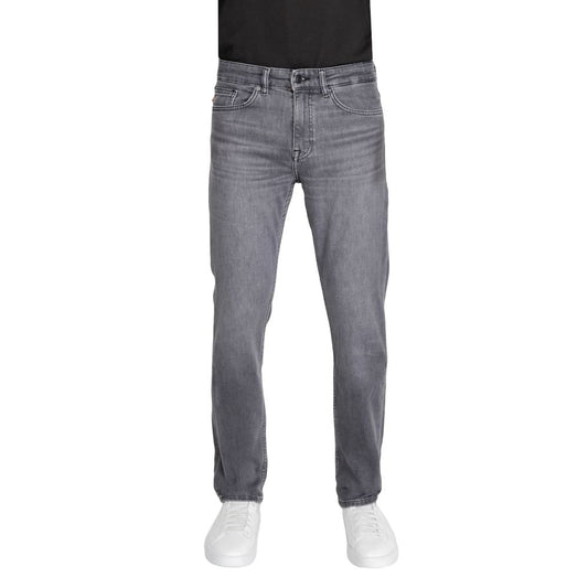 Hugo Boss Black Cotton Jeans & Pant