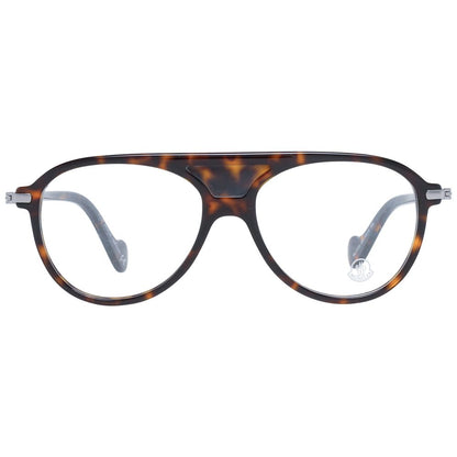 Moncler Brown Men Optical Frames