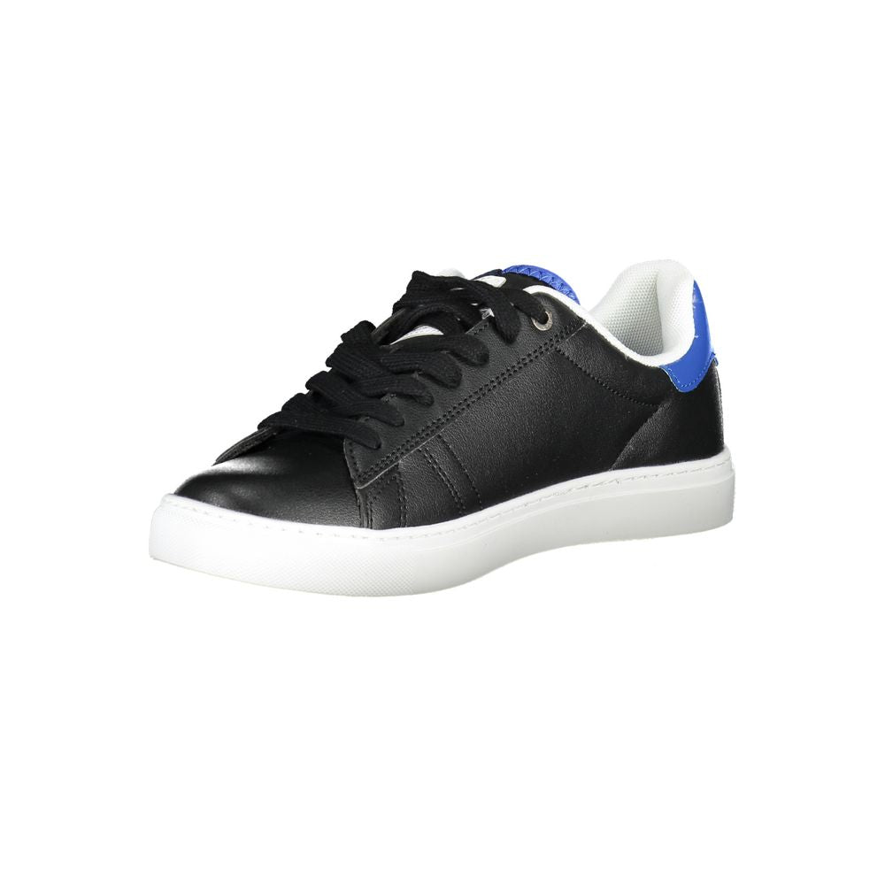 Gas Black Polyester Sneaker