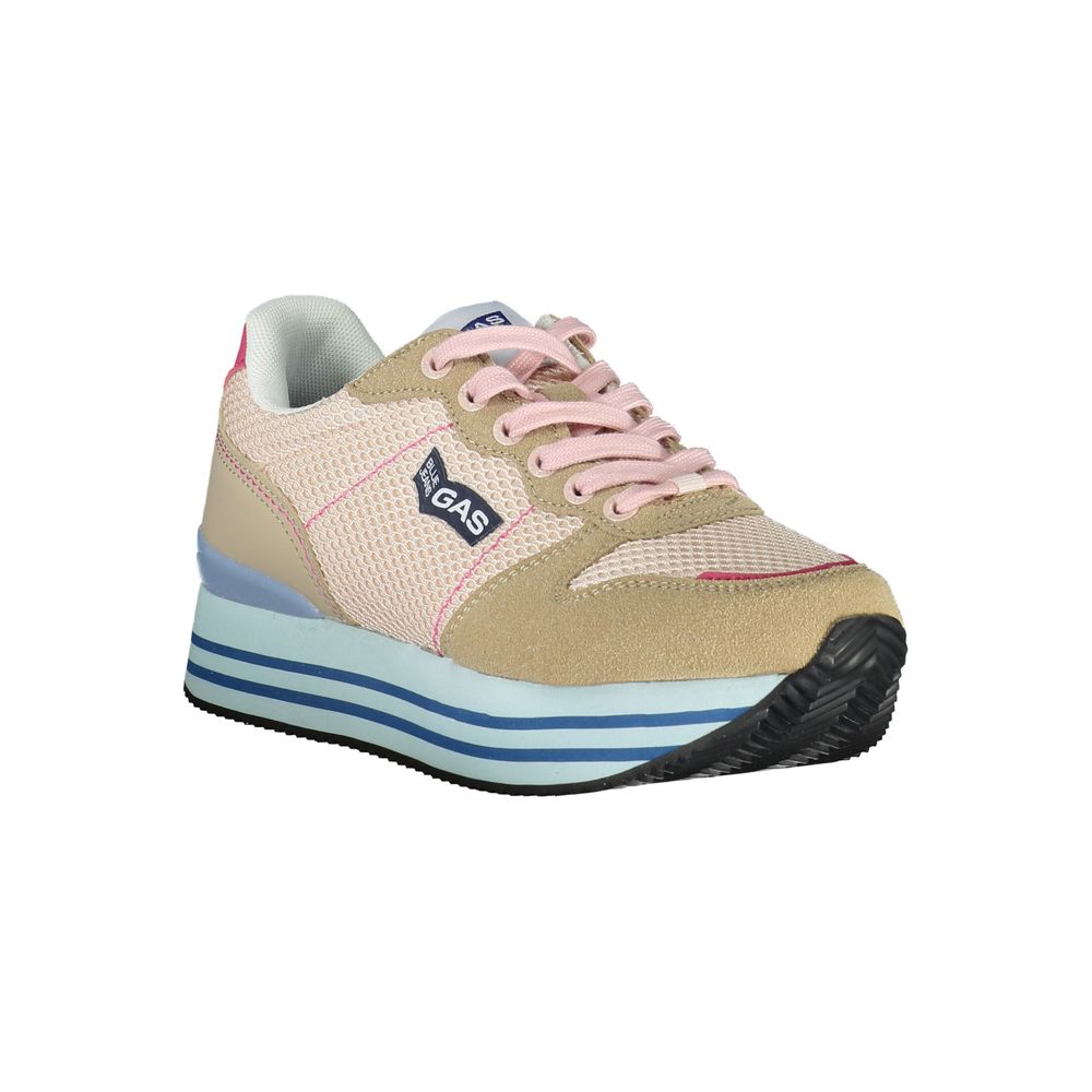 Gas Pink Polyester Sneaker