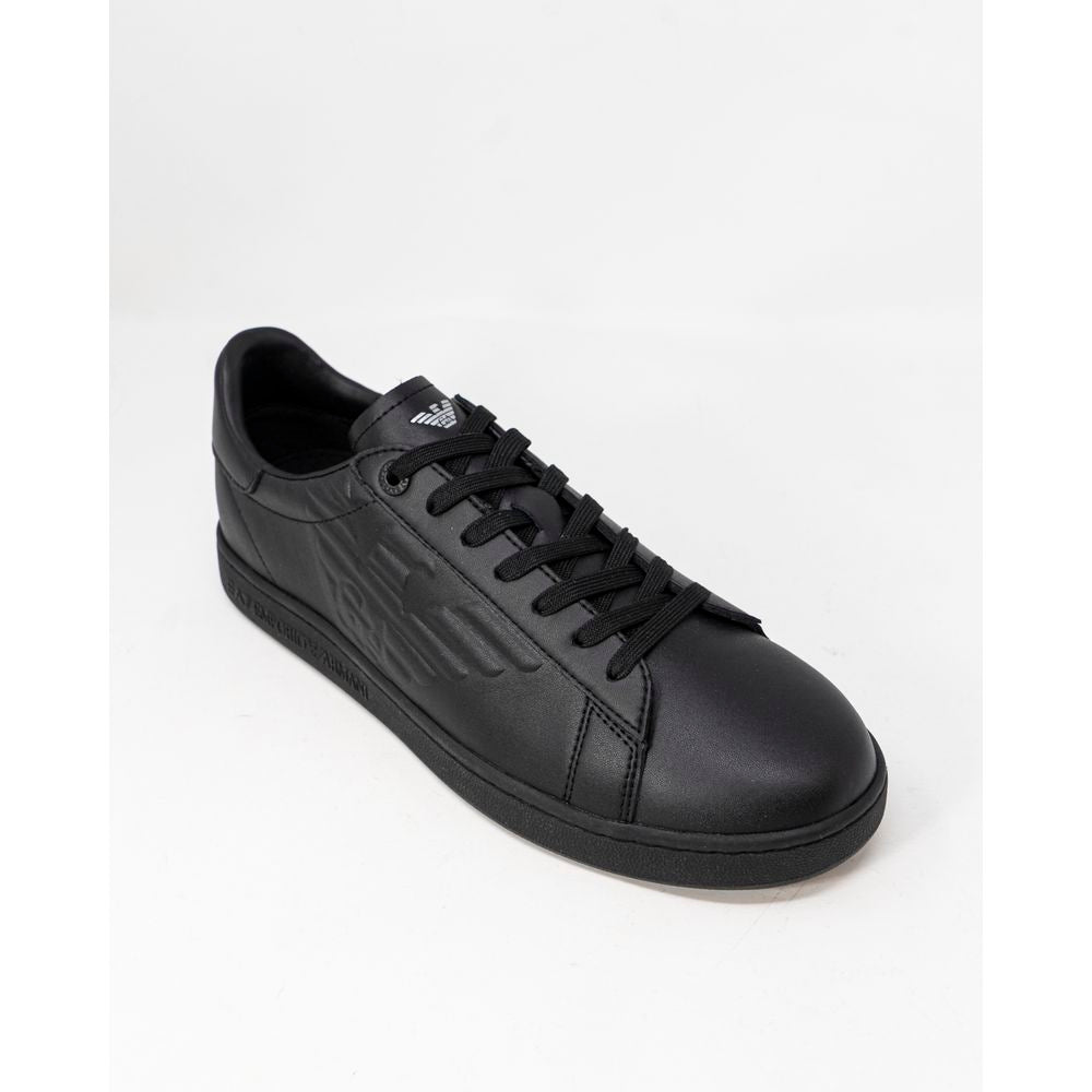 EA7 Emporio Armani Black Polyethylene Sneaker