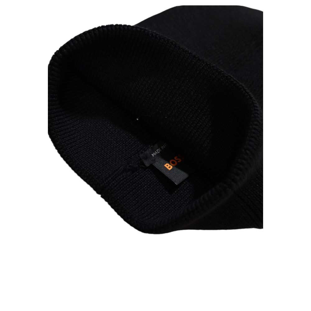 Hugo Boss Black Wool Hats & Cap