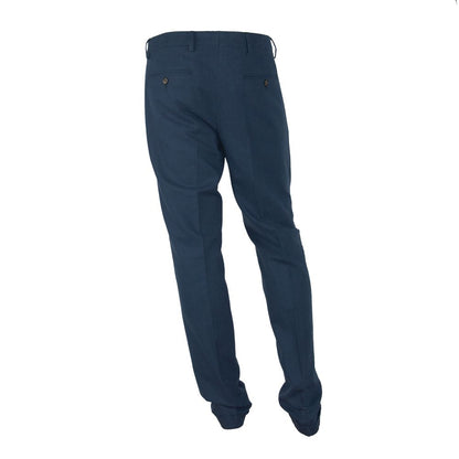 Made in Italy Blue Cotton Jeans & Pant