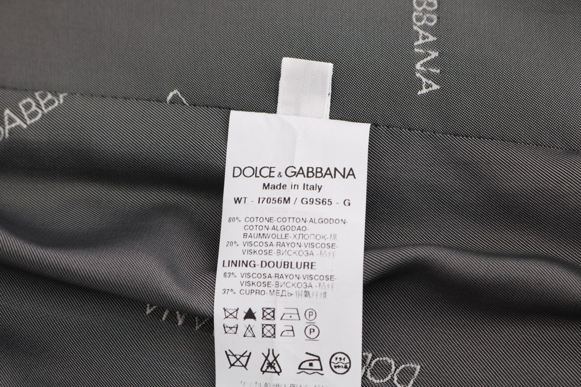 Chaleco elegante gris de Dolce &amp; Gabbana