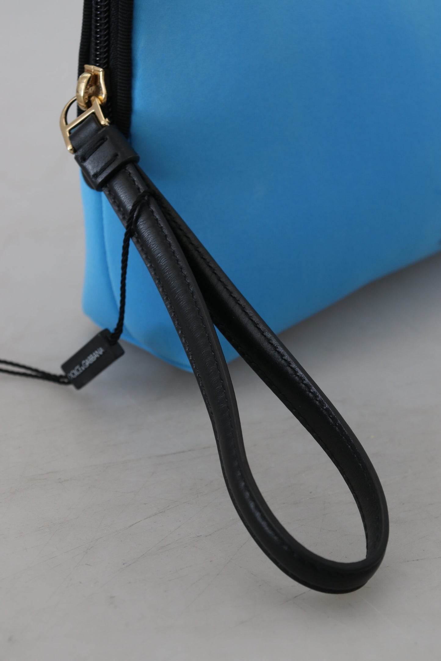 Bolso Pochette Elegante De Poliamida Azul