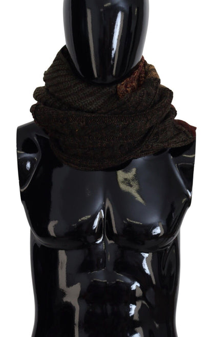 Elegant Cashmere-Wool Blend Men's Scarf